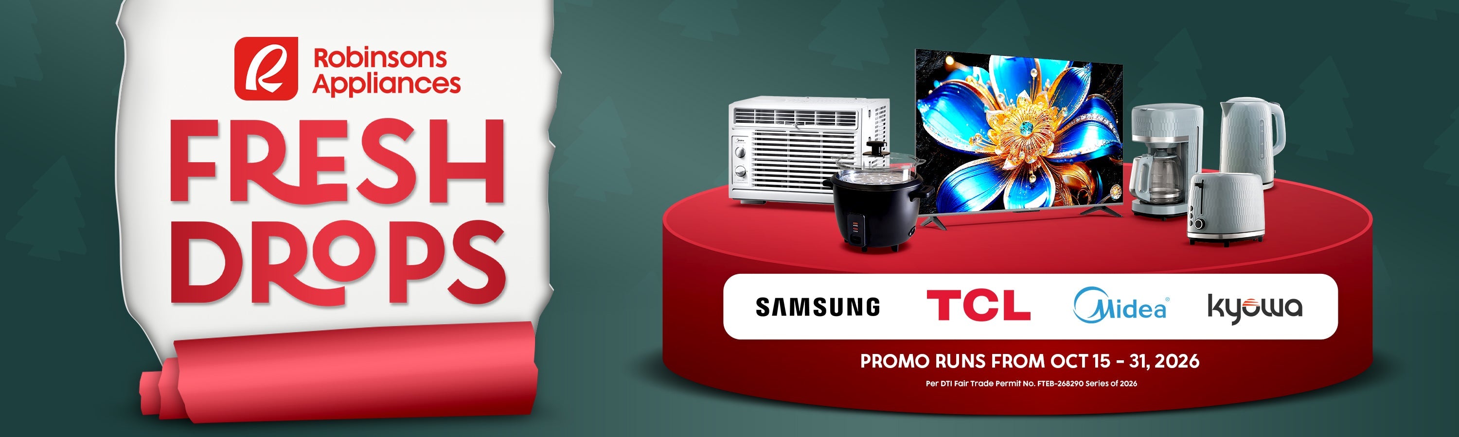 Fresh Drops! – Robinsons Appliances
