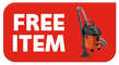 Free Black+Decker Vacuum Cleaner