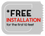 Free Installation for the 1st 10ft